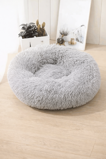 Plush Round Pet Bed